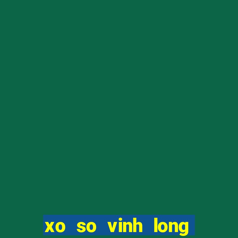 xo so vinh long 16 11