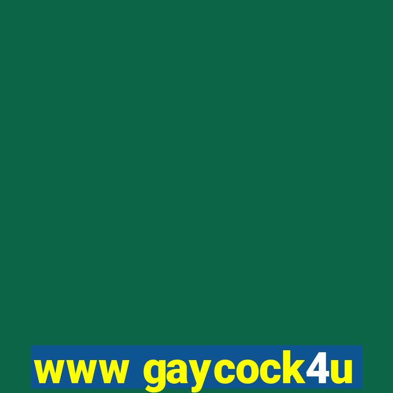 www gaycock4u