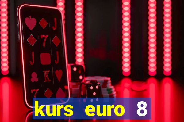 kurs euro 8 stycznia 2024