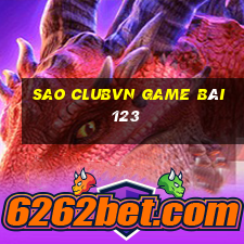 Sao Clubvn Game Bài 123