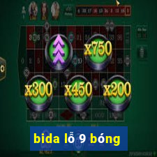 bida lỗ 9 bóng