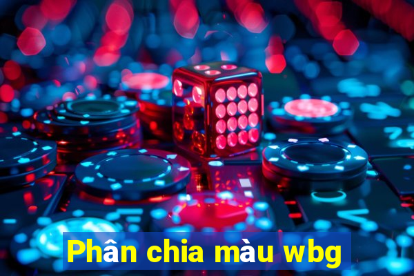 Phân chia màu wbg