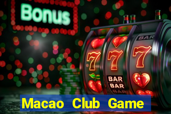 Macao Club Game Bài Khuyến Mãi