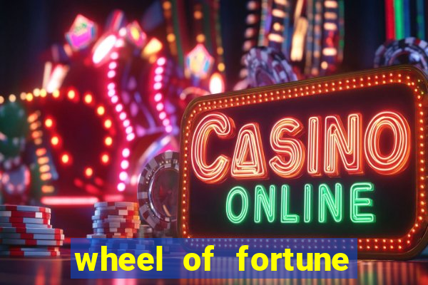 wheel of fortune slot machine jackpot