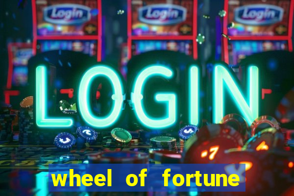 wheel of fortune slot machine jackpot