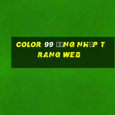 Color 99 Đăng nhập trang web