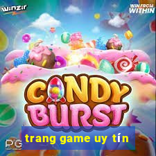 trang game uy tín