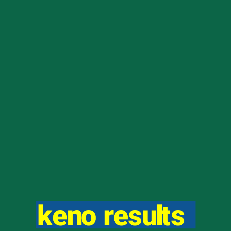 keno results