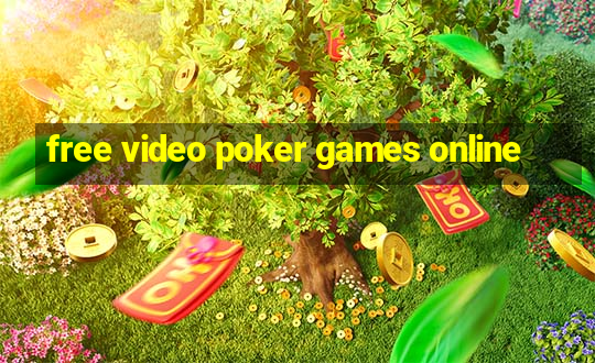 free video poker games online