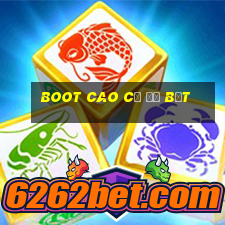 boot cao cổ đế bệt