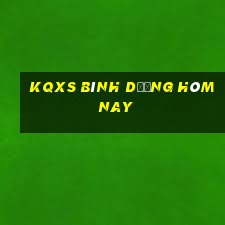 kqxs bình dương hôm nay