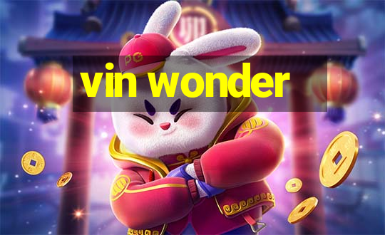 vin wonder