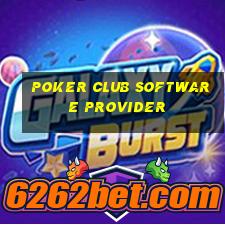 poker club software provider