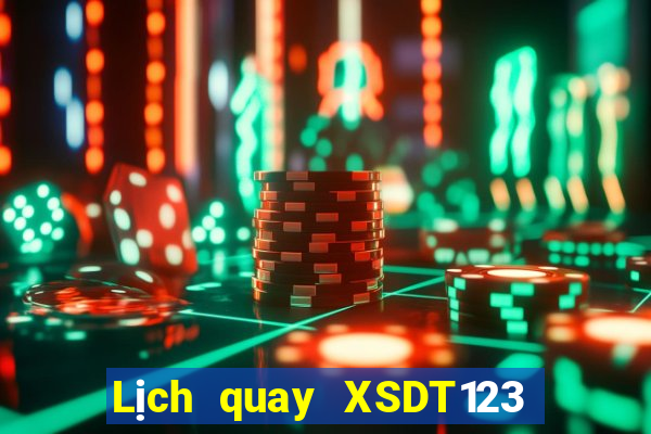 Lịch quay XSDT123 ngày 14