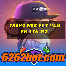 Trang web Việt nam phải thắng