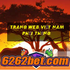 Trang web Việt nam phải thắng