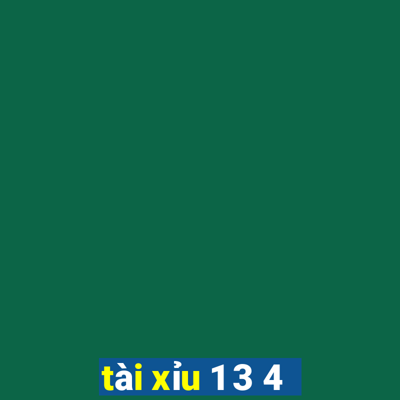 tài xỉu 1 3 4