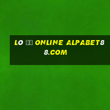 lô đề online alpabet88.com