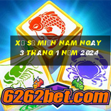 xổ số miền nam ngày 3 tháng 1 năm 2024