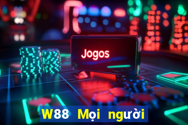 W88 Mọi người vui vẻ với vé số