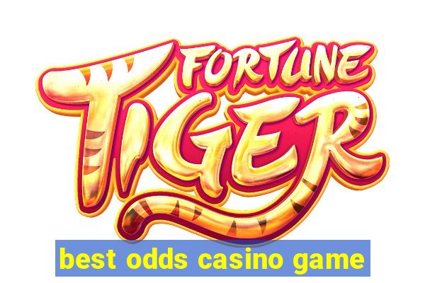 best odds casino game