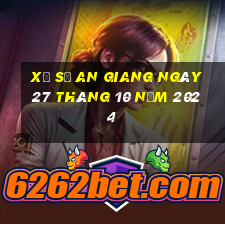 xổ số an giang ngày 27 tháng 10 năm 2024