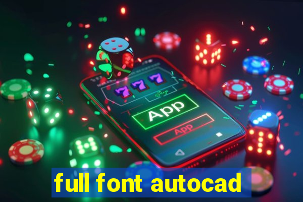 full font autocad