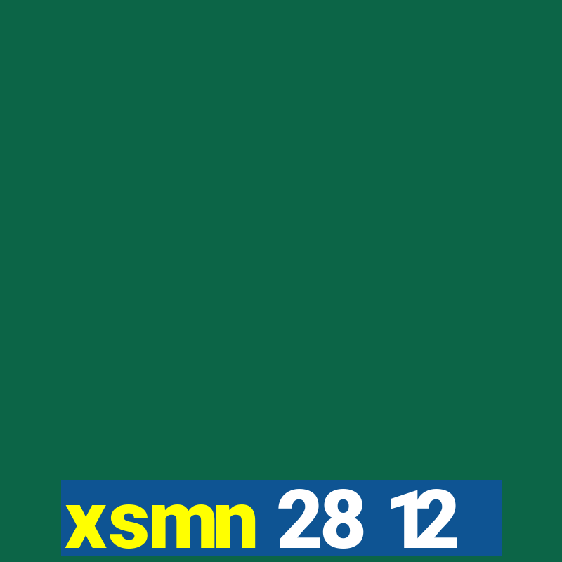 xsmn 28 12