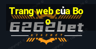 Trang web của Boo