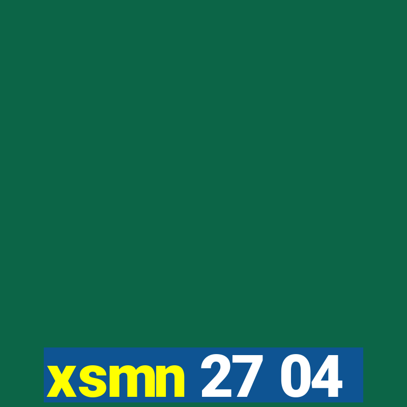 xsmn 27 04