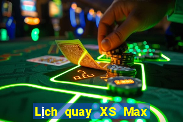 Lịch quay XS Max 3D ngày 2