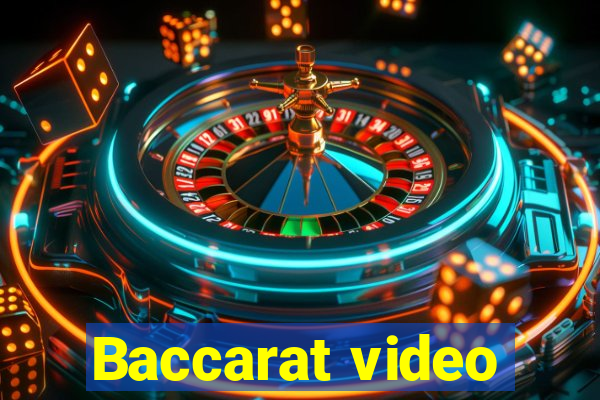 Baccarat video