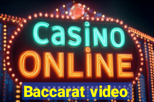 Baccarat video