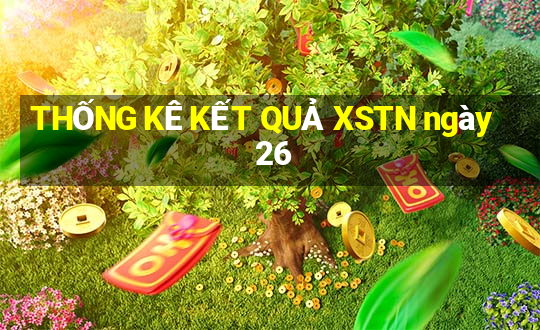 THỐNG KÊ KẾT QUẢ XSTN ngày 26