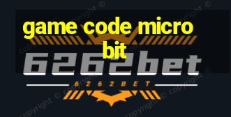 game code micro bit