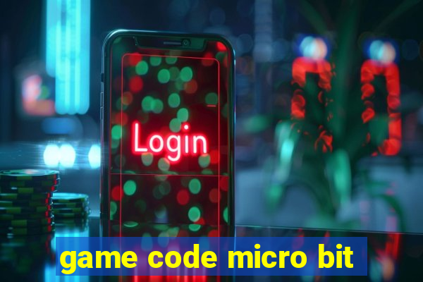 game code micro bit