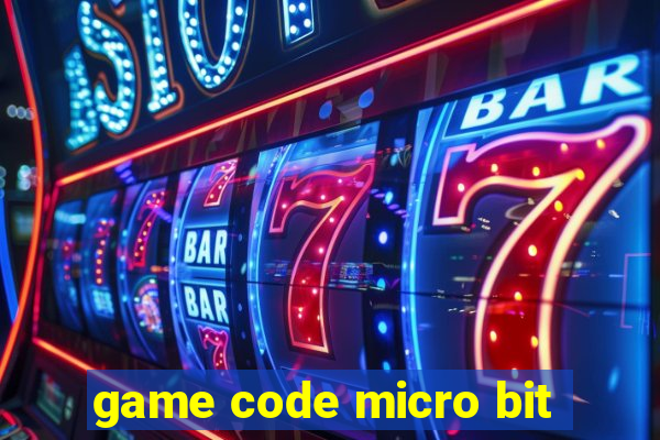 game code micro bit