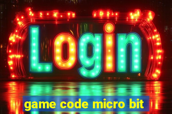 game code micro bit