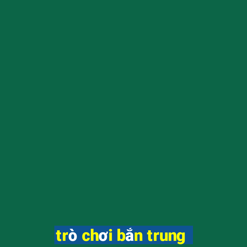 trò chơi bắn trung