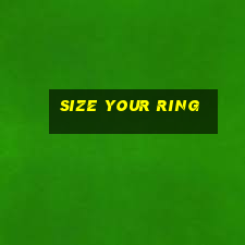 size your ring