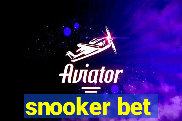 snooker bet