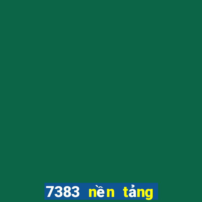 7383 nền tảng Chơi game bài