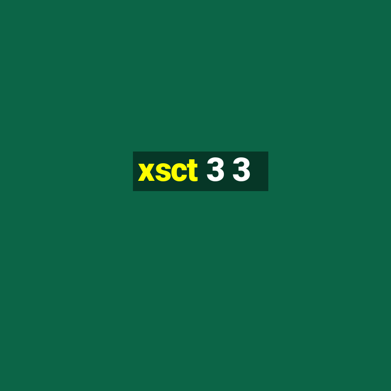 xsct 3 3