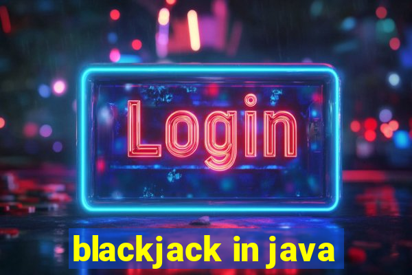 blackjack in java