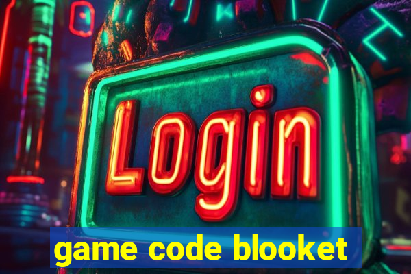 game code blooket