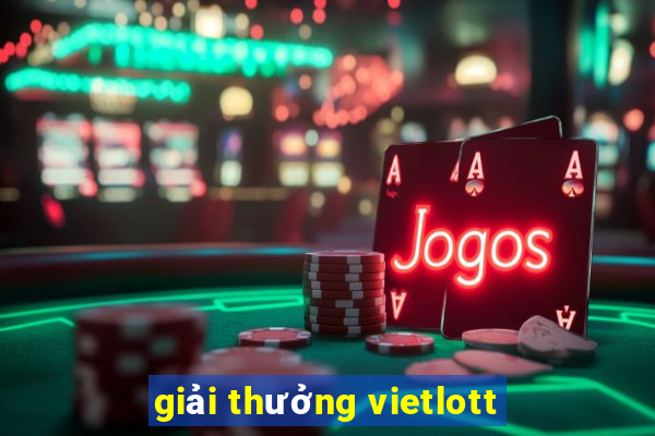 giải thưởng vietlott