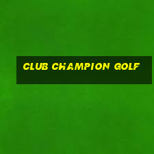 club champion golf