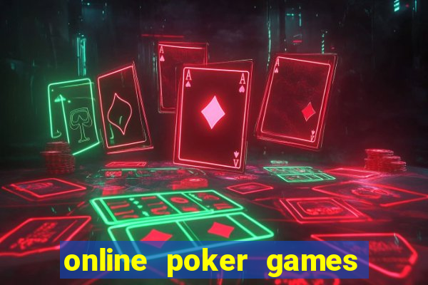 online poker games for pc