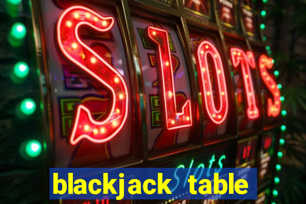 blackjack table game play