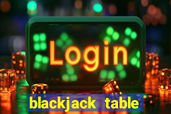 blackjack table game play